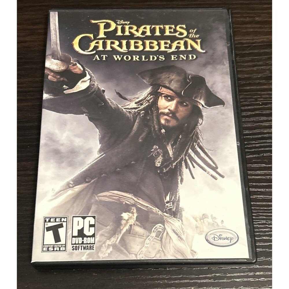 Disney Pirates of the Caribbean At World’s End PC DVD-ROM Game Boxed Disc